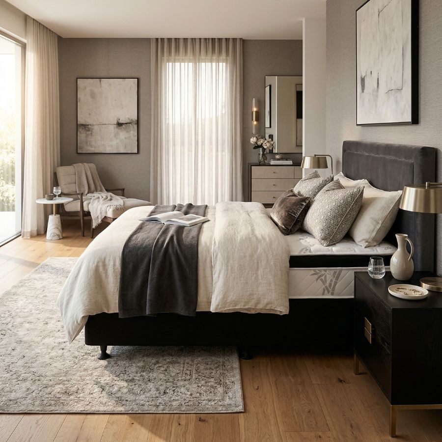 Bamboo No Flip Bed Set | Eurotop & Bamboo Fabric | Johannesburg Delivery - Image 2